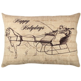 Aberto Design Cojín A50932 Algodón y Poliéster 33 x 48 cm, Confort Máximo, Lavable, Funda Extraíble